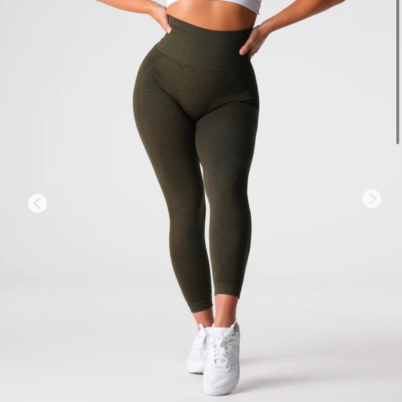 NVGTN olive contour 2.0 seamless leggings - Picture 2 of 5